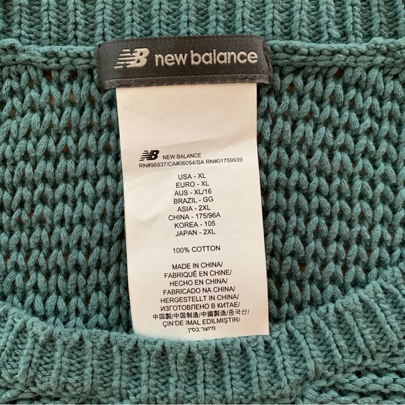 New Balance Studio Open Stitch Sweater - Picture 4 of 9